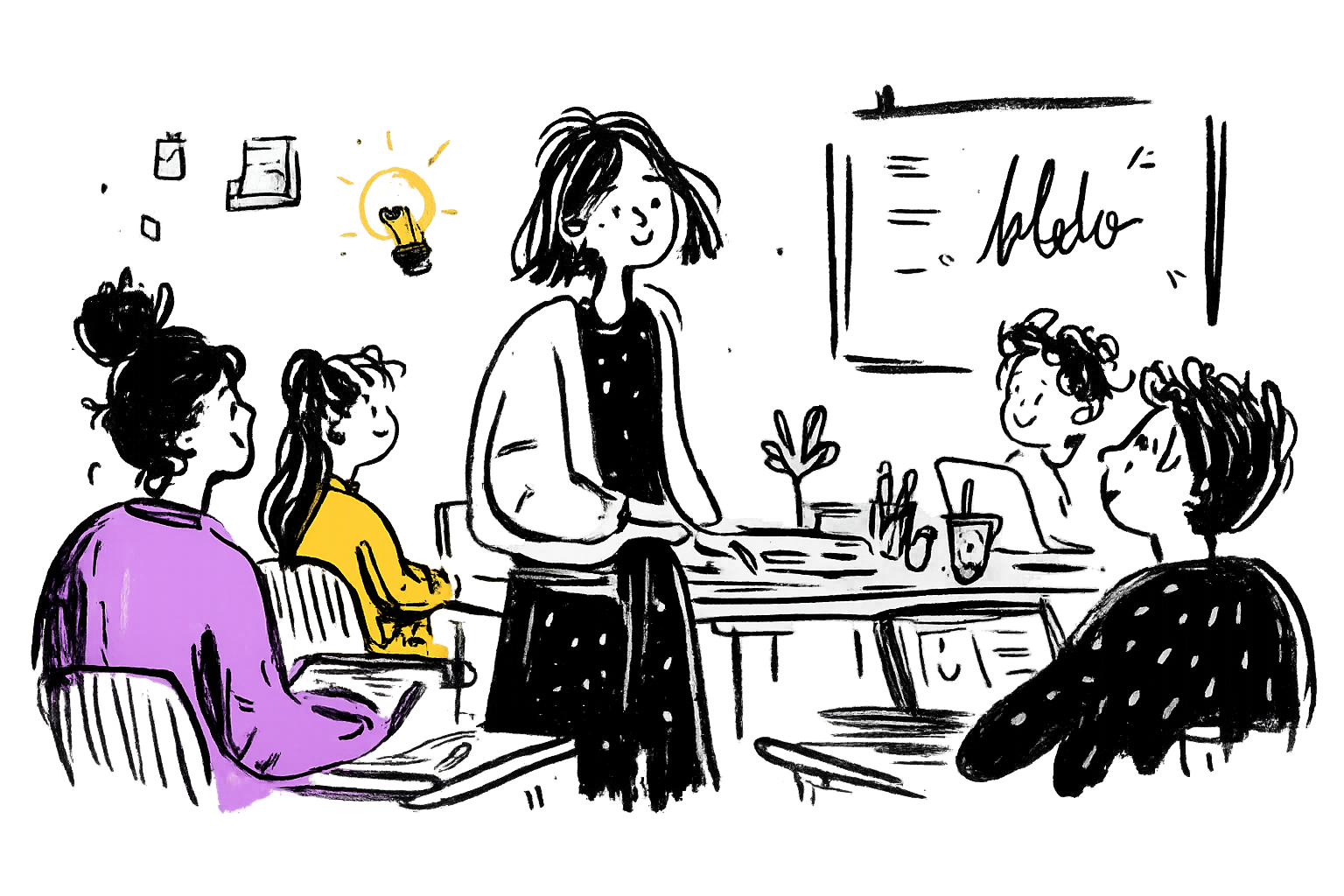 Classroom scene